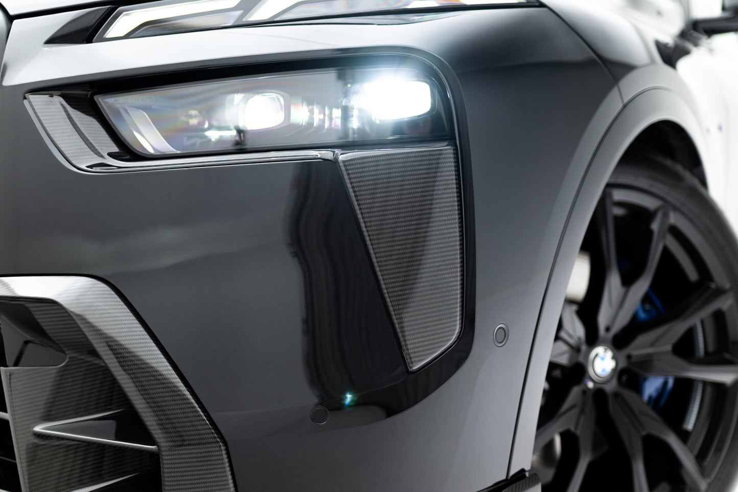 Prepreg Carbon Front Bumper Air Intakes BMW X7 M-Paket G07 Facelift