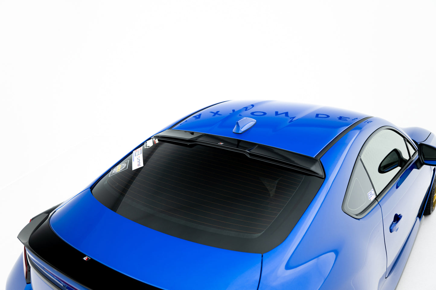 Heckscheiben Spoiler für Subaru BRZ Mk2 schwarz Hochglanz