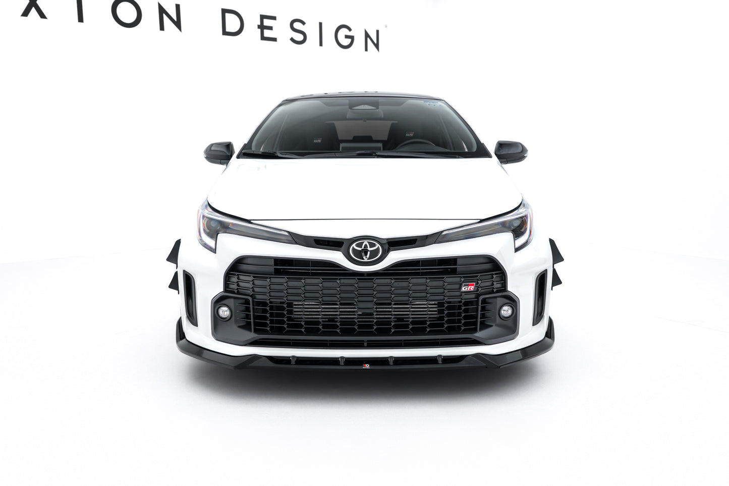 Front Ansatz V.2 für Toyota GR Corolla Mk12 schwarz Hochglanz