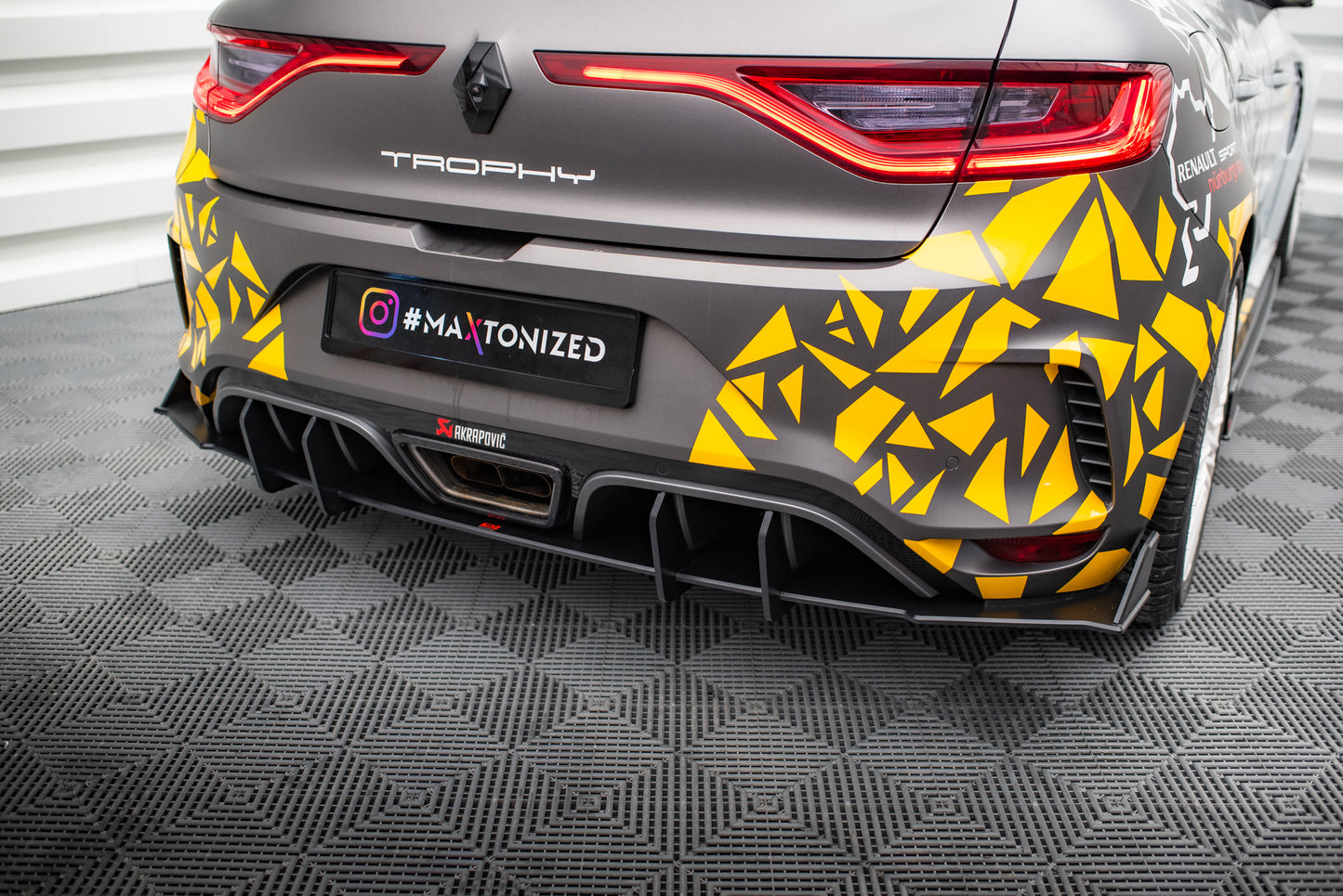 Street Pro Heckschürze für Renault Megane RS Mk4