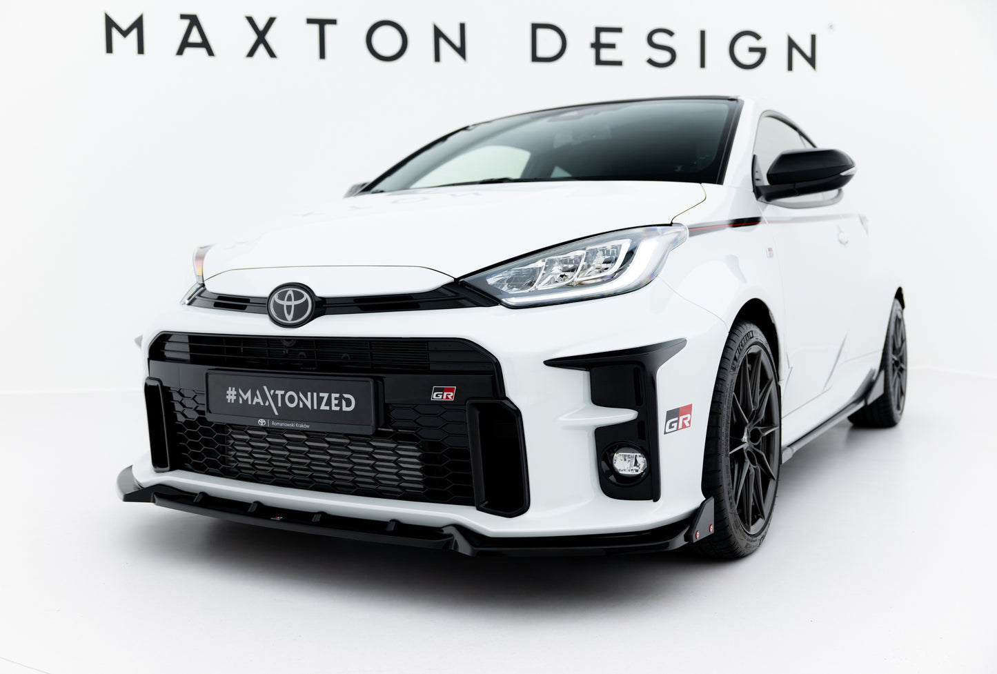 Front Ansatz V.3 + Flaps für Toyota GR Yaris Mk4