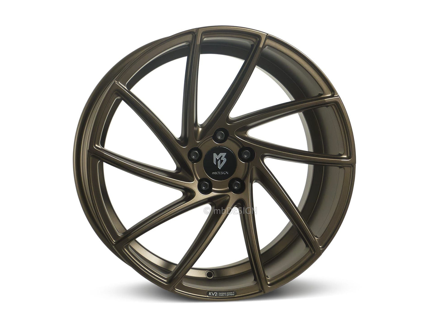 mbDesign Alufelgen MB KV2 19 Zoll - bronze seidenmatt - gepfeffert.com