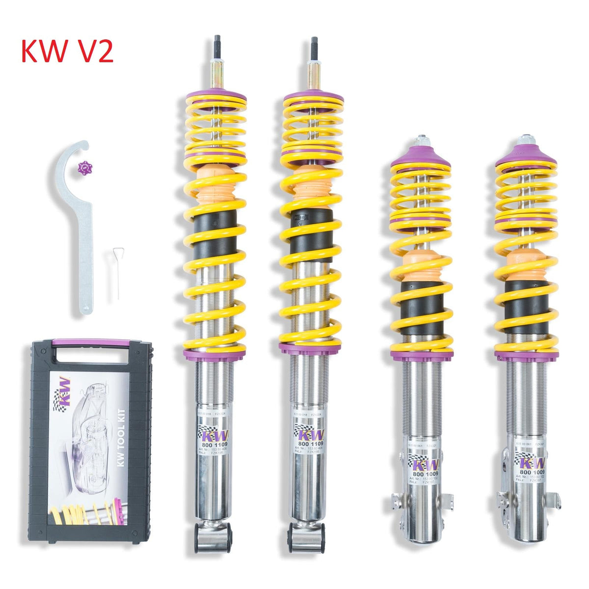 KW V1 / V2 / V3 nur Golf VI 4Motion & Cabrio 2.0R mit DCC Ø55mm - gepfeffert.com