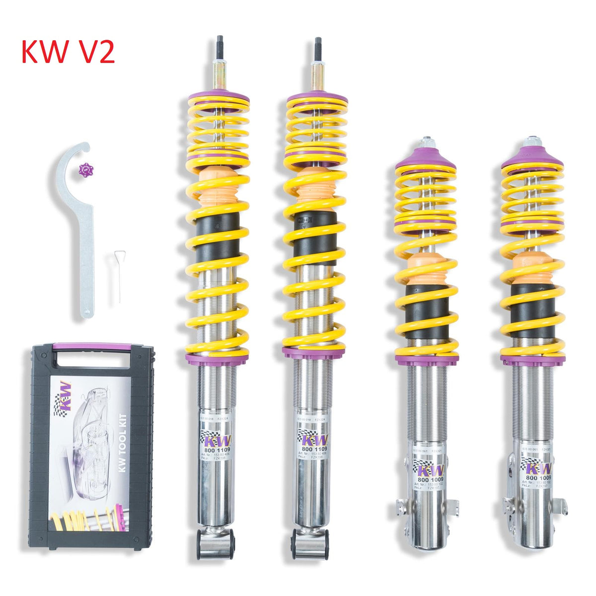 KW V1 / V2 / V3 nur Golf VI 2.0TFSI 4Motion mit DCC Ø55mm - gepfeffert.com