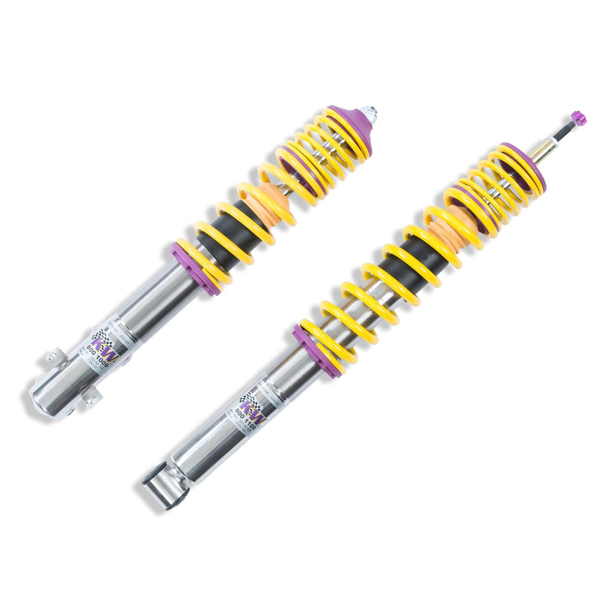 KW Gewindefahrwerk INOX V2 Golf V / Golf VI / A3 8P / TT 8J Cabrio Ø55mm - gepfeffert.com