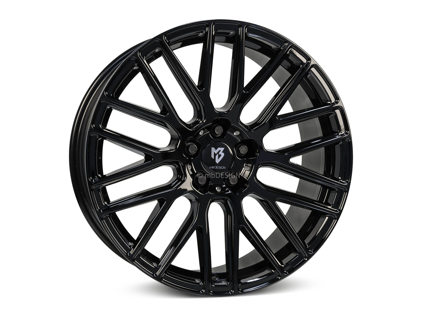 mbDesign Alufelgen MB KV4 18 Zoll - schwarz glänzend - gepfeffert.com