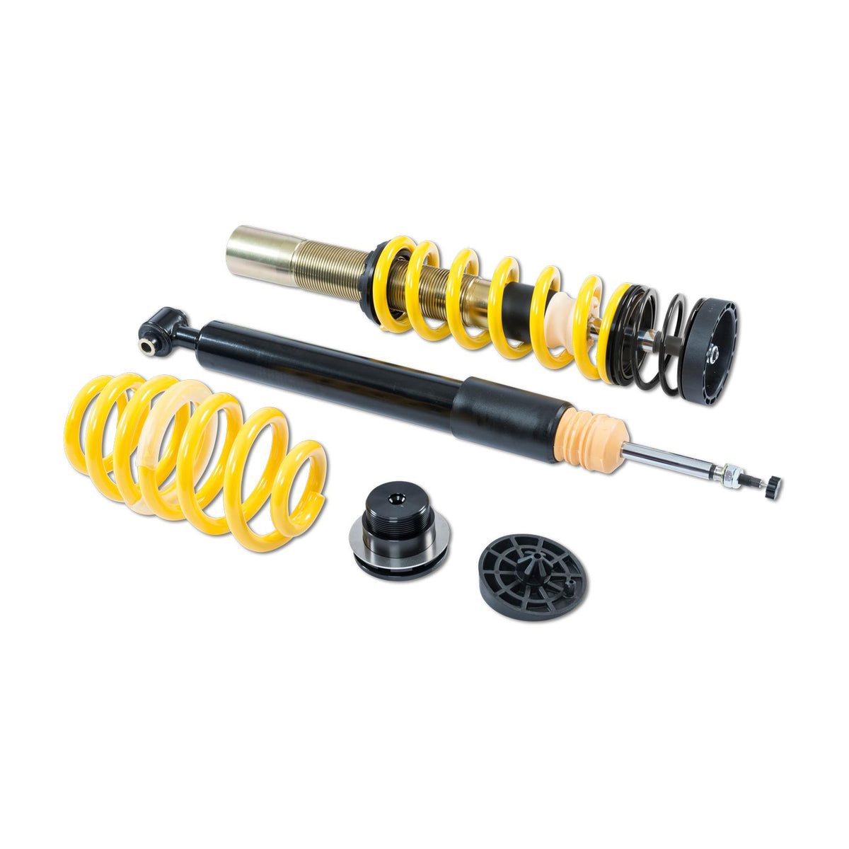 ST XA Gewindefahrwerk Stahl verzinkt (mit Härteverstellung) für Golf III incl. Vento und Cabrio 45-80mm 18280003 - gepfeffert.com