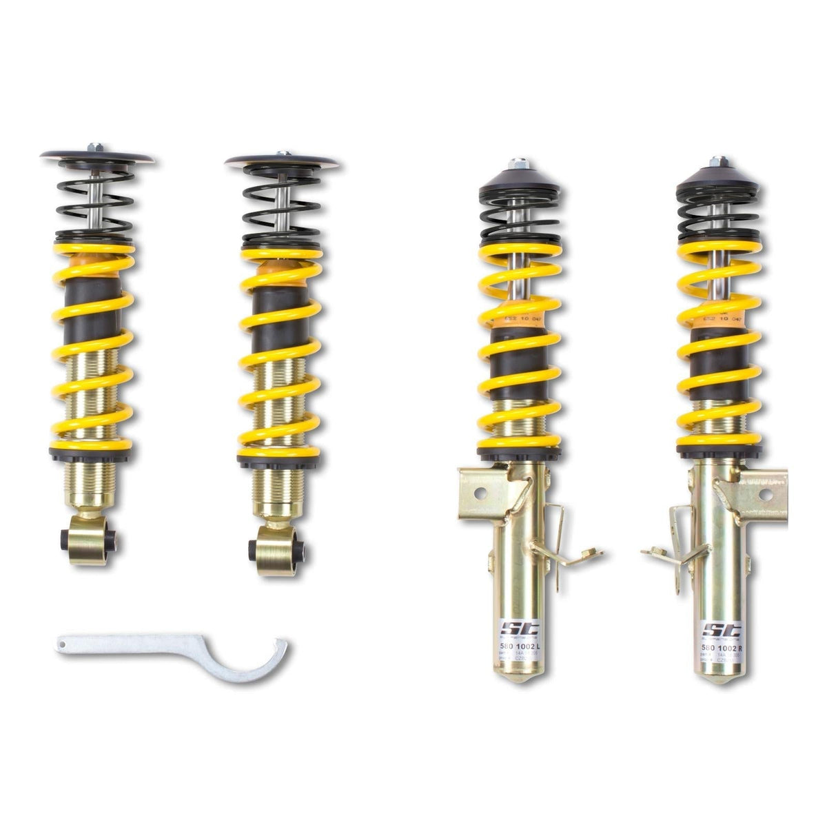 ST X Gewindefahrwerk Stahl verzinkt (mit fester Kennung) für Golf VII Variant / Leon ST 5F - gepfeffert.com