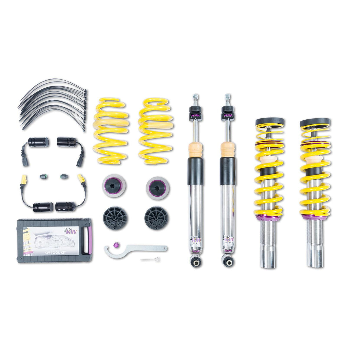 KW Gewindefahrwerk INOX V3 mit DDC Audi A4 / A5 B9 Ø53mm - gepfeffert.com
