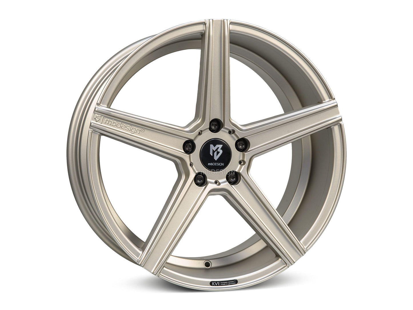 mbDesign Alufelgen MB KV1 19 Zoll - champagner matt - gepfeffert.com