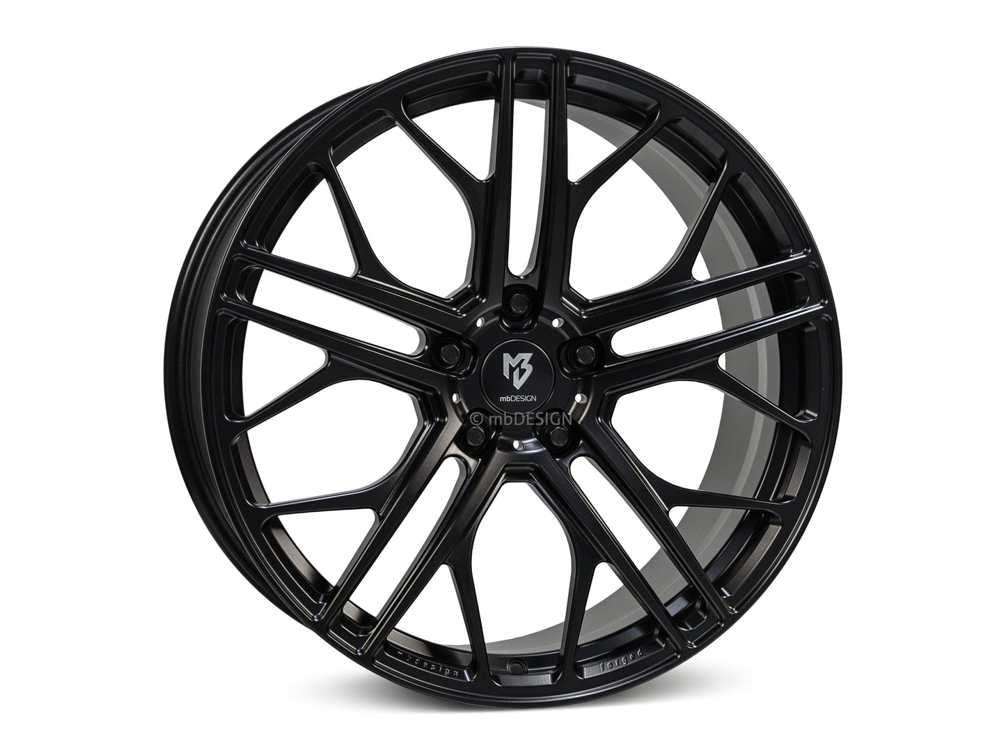 mbDesign Alufelgen MB SF1 DC 21 Zoll - schwarz seidenmatt