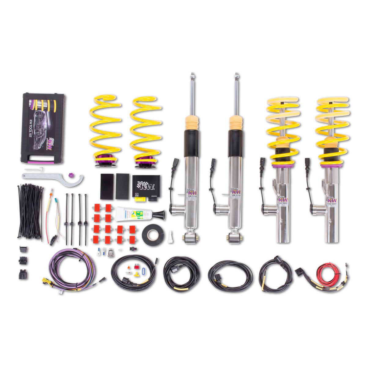 KW DDC-ECU Gewindefahrwerk INOX für Audi A3 8V - gepfeffert.com