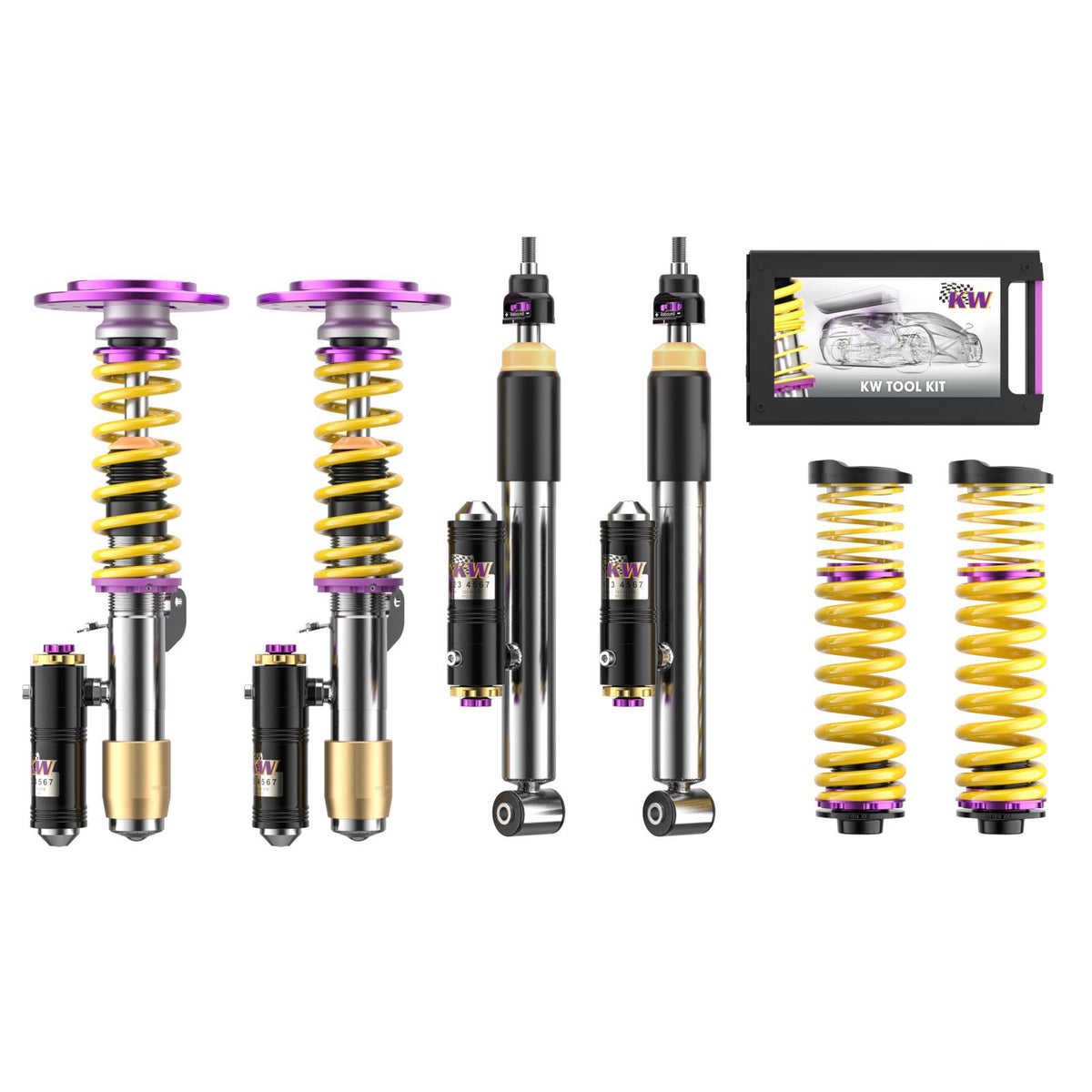 KW Gewindefahrwerk INOX V4 Audi RS4 B9 Avant - gepfeffert.com