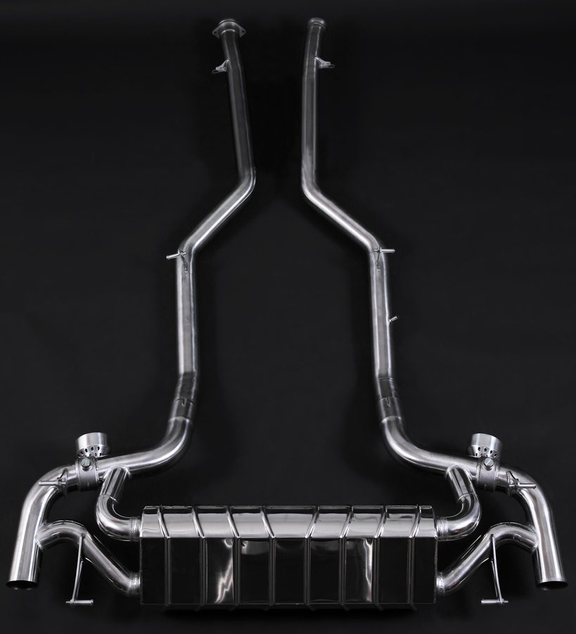 Gepfeffert.com Abgasanlage für Mercedes SLS AMG