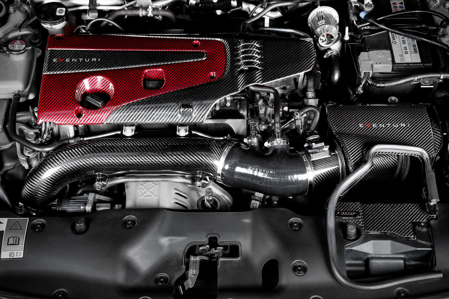 Eventuri Carbon Chargepipe/inlet für Honda Civic FK8 Type-R
