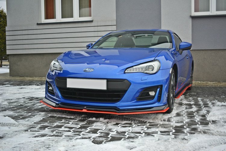 Front Ansatz V.5 für SUBARU BRZ FACELIFT schwarz matt