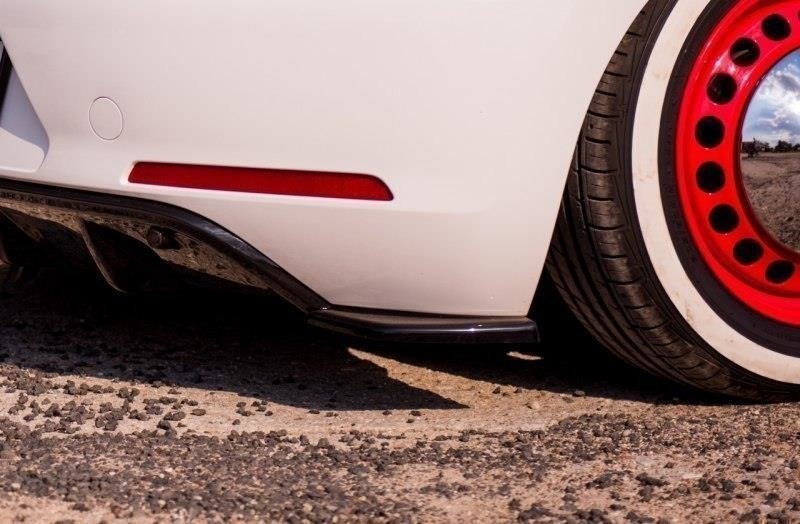 Heck Ansatz Flaps Diffusor für VW BEETLE schwarz Hochglanz