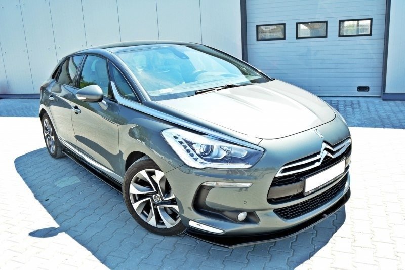 Front Ansatz für v.2 CITROEN DS5 FACELIFT schwarz matt