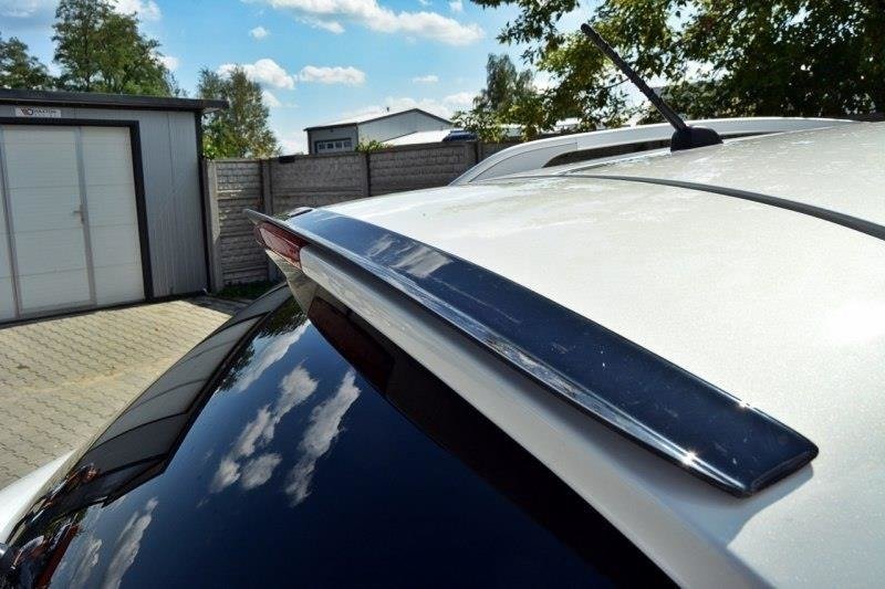 Spoiler CAP für INFINITI QX70 schwarz Hochglanz