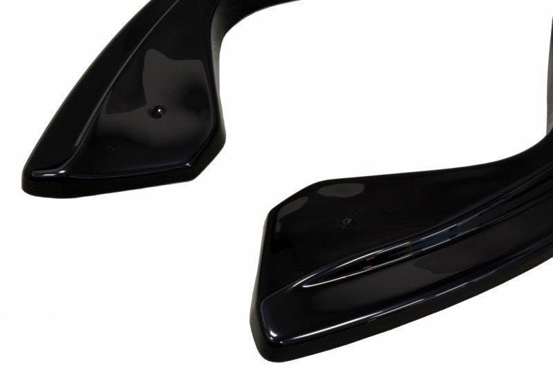 Heck Ansatz Flaps Diffusor für INFINITI QX70 schwarz Hochglanz