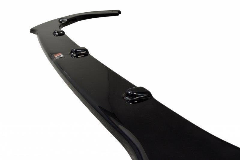 Front Ansatz V.2 für Peugeot RCZ Mk1 schwarz Hochglanz