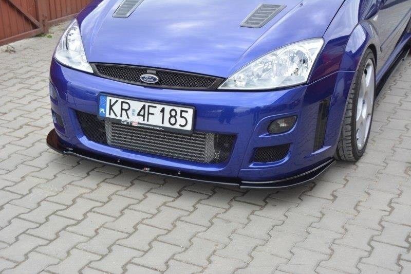 Front Ansatz für Ford Focus RS Mk1 schwarz Hochglanz
