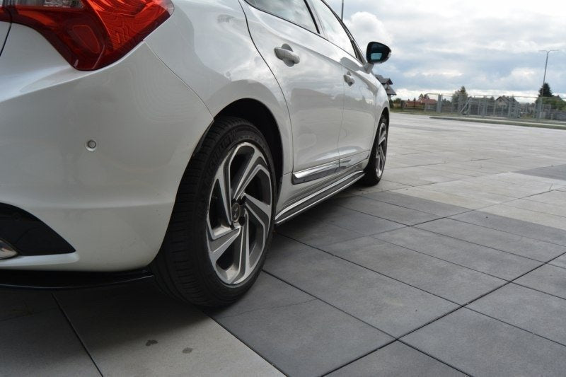 Seitenschweller Ansatz für CITROEN DS5 FACELIFT, PREFACE Carbon Look