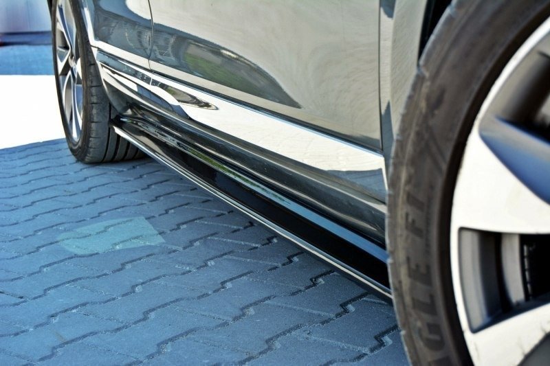 Seitenschweller Ansatz für CITROEN DS5 FACELIFT, PREFACE Carbon Look