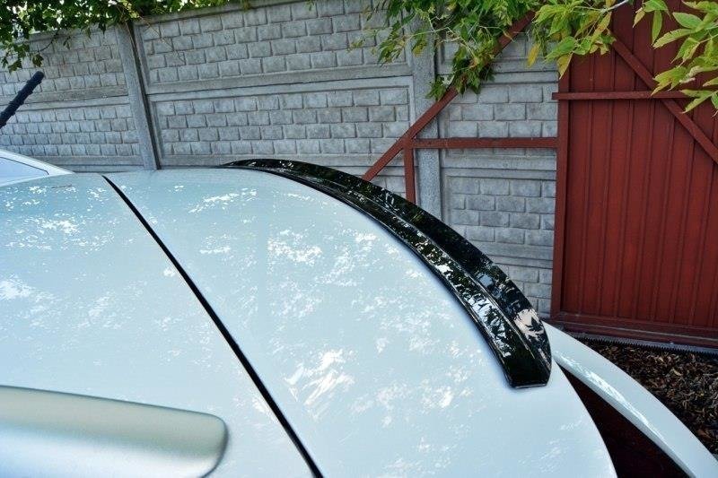 Spoiler CAP für INFINITI QX70 schwarz Hochglanz