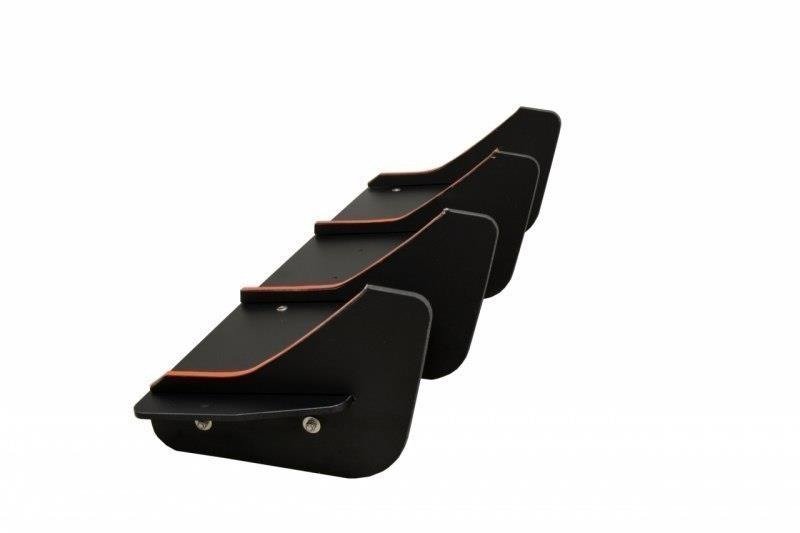 Diffusor Heck Ansatz für Heckschürze für Subaru Impreza WRX STI Mk3