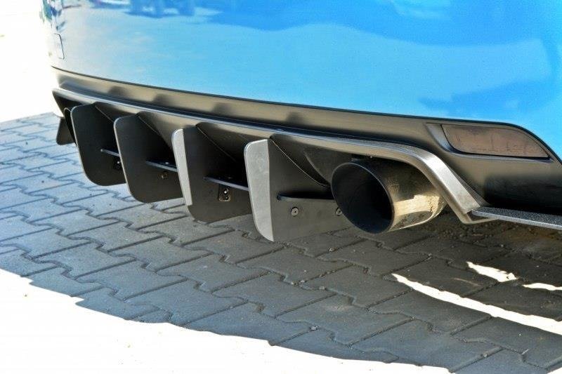 Diffusor Heck Ansatz für Heckschürze für Subaru Impreza WRX STI Mk3