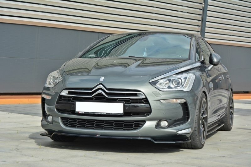Front Ansatz für v.1 CITROEN DS5 schwarz Hochglanz