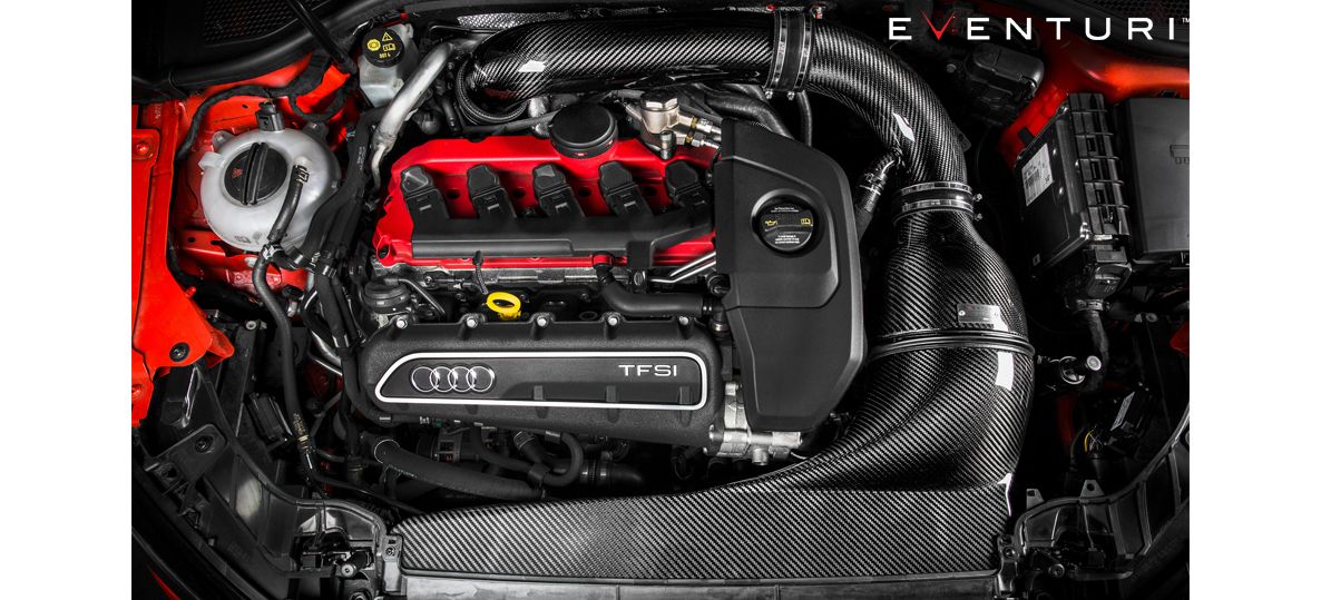 Eventuri Carbon Ansaugsystem für Audi 8V RS3 - Carbon Saugrohr