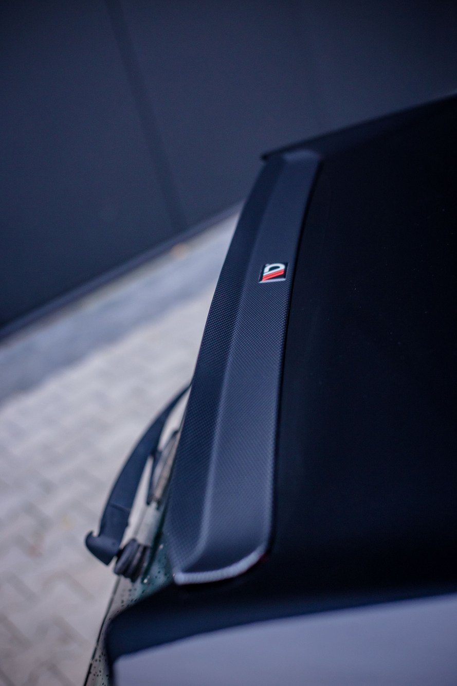 Spoiler CAP für HONDA CIVIC EP3 (MK7) TYPE-R/S FACELIFT schwarz Hochglanz