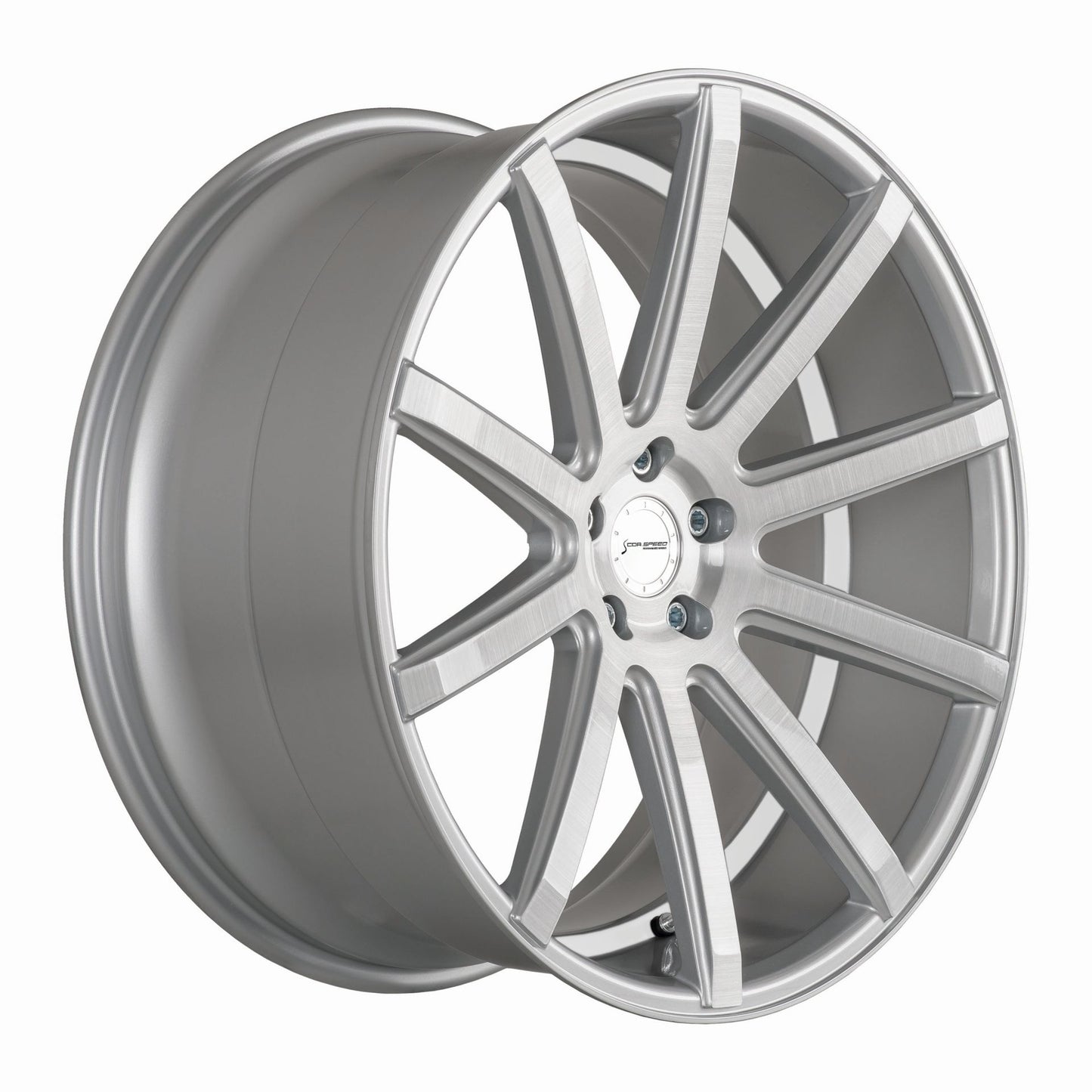 Corspeed DEVILLE Silver-brushed-Surface Trim weiss - gepfeffert.com