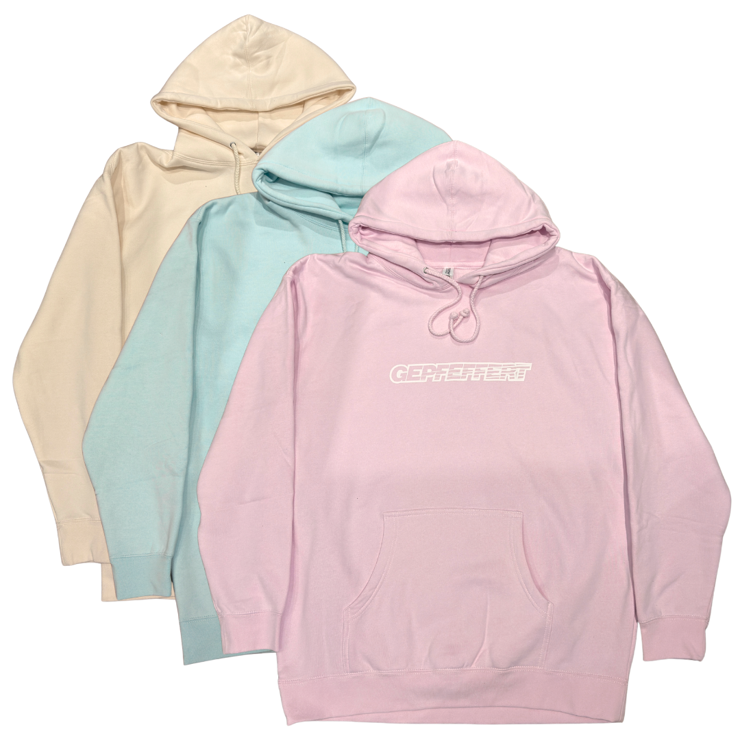 gepfeffert.com Hoodie GEPFEFFERT Pastell