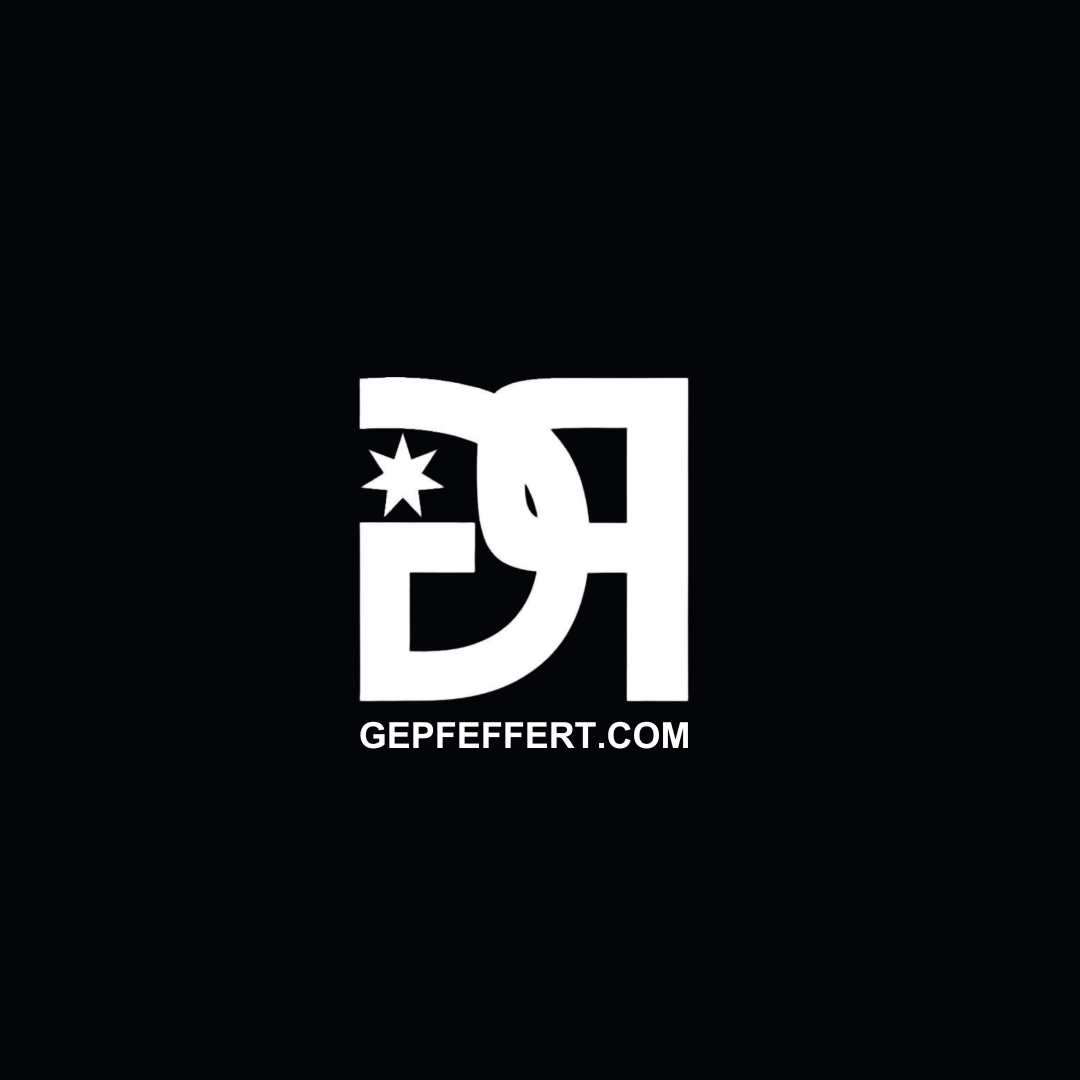 gepfeffert.com® GP Logo Aufkleber 10x10 cm - gepfeffert.com