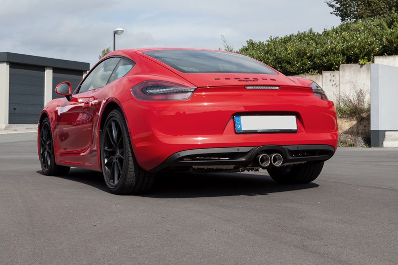 Gepfeffert.com Abgasanlage für Porsche 981 Boxster/Cayman GT4