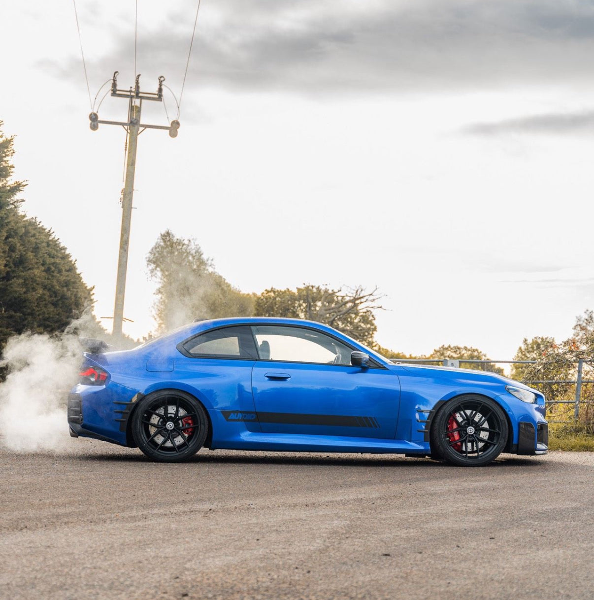 CPG BMW M2 G87 Front and rear wheel eyebrows 4 teilig