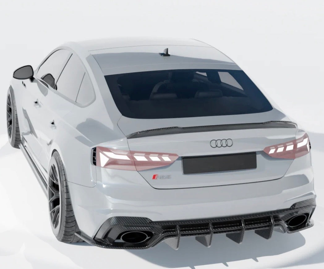 CPG Spoiler DRY Carbon passend für Audi A5/S5/RS5 B9.5 Sportback - gepfeffert.com