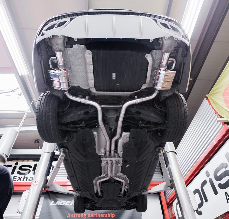 Gepfeffert.com Abgasanlage für Mercedes C43/C63 AMG (205)
