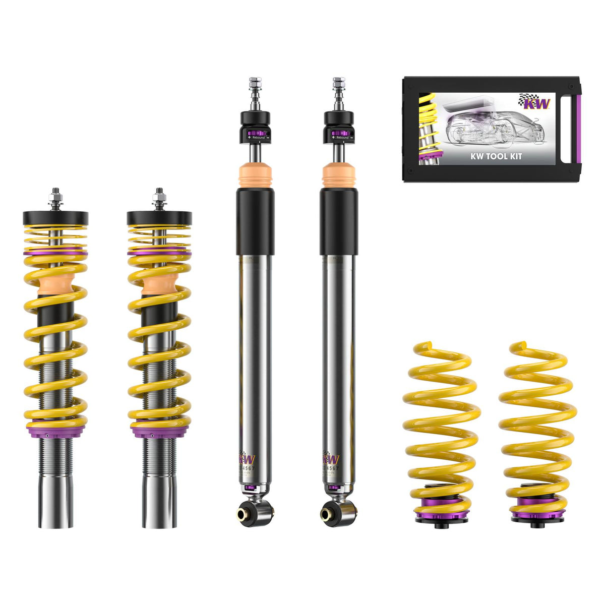 KW Gewindefahrwerk INOX V3 für Q2 GA - gepfeffert.com