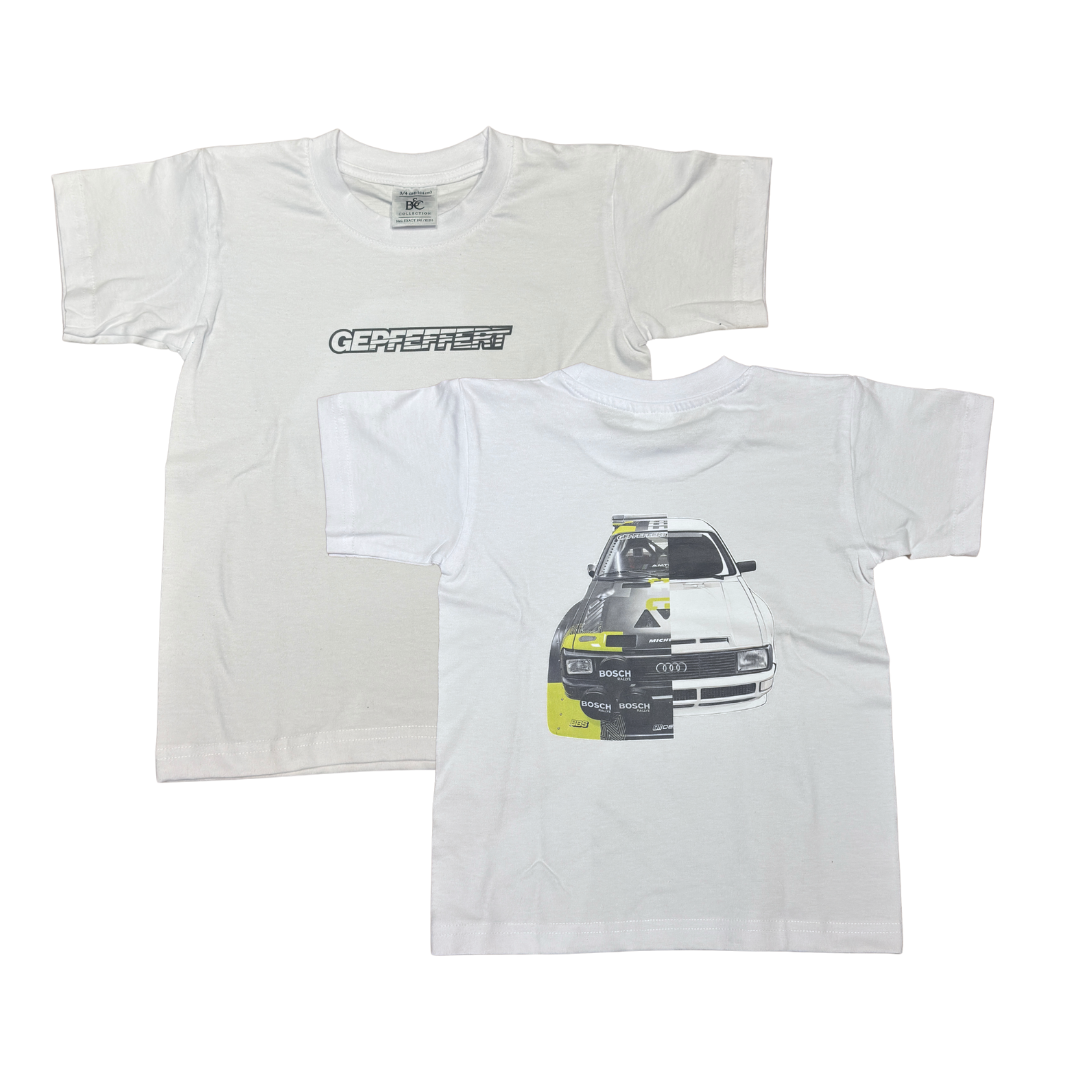 Kids gepfeffert.com Audi S1 E2 T-Shirt in versch. Farben