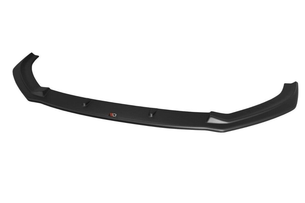 Maxton Front Ansatz für V.1 Audi S3 / A3 S-Line Hatchback / Sportback 8V Facelift schwarz Hochglanz