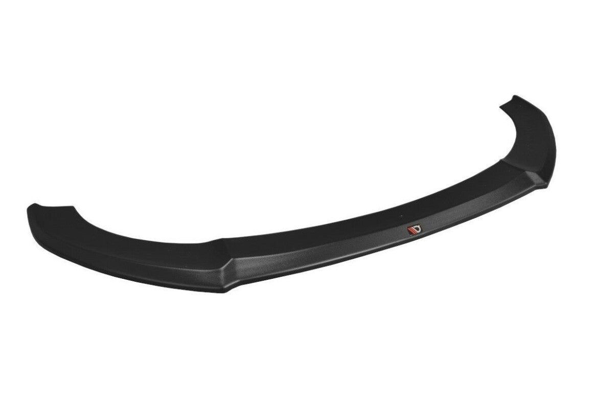 Maxton Cup Spoilerlippe Front Ansatz V.1 für Audi S7 / A7 S-Line C7 schwarz Hochglanz