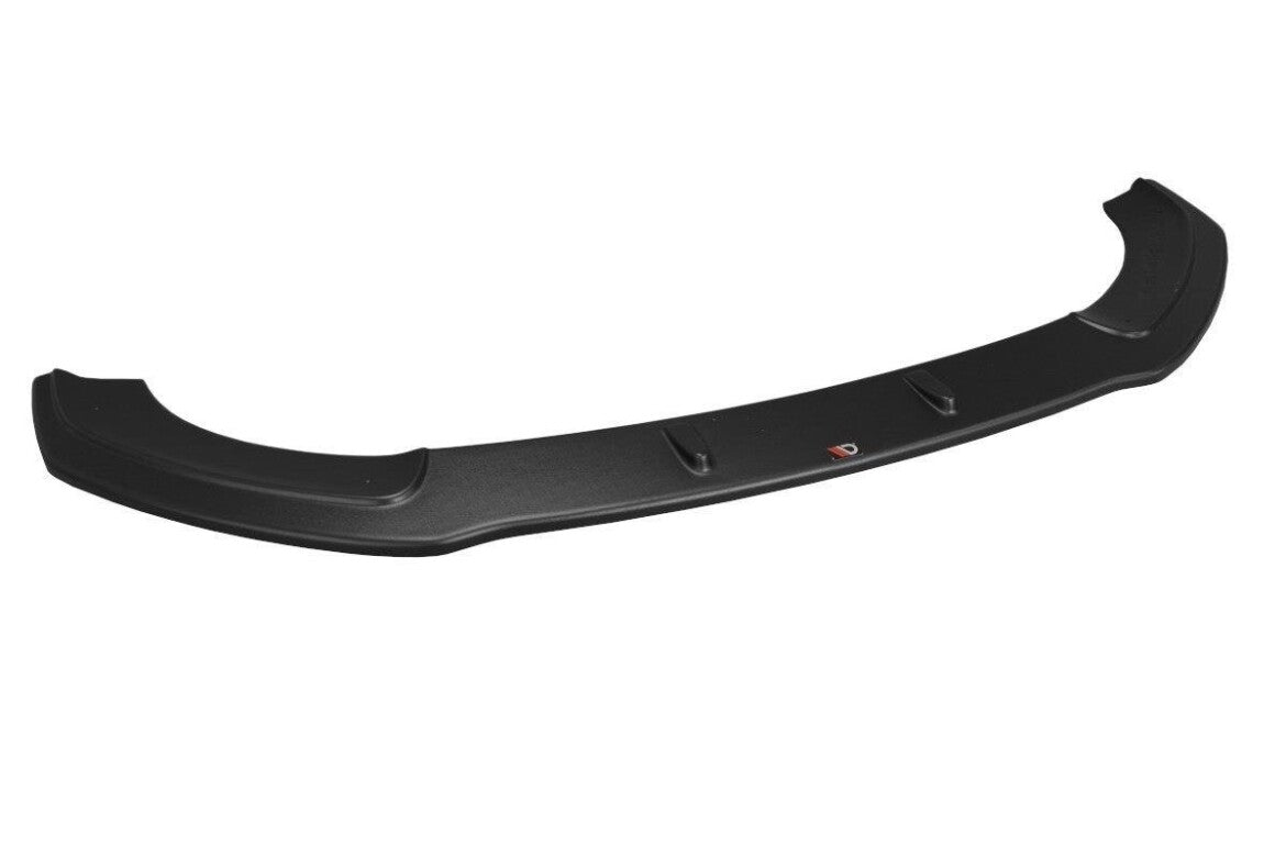 Maxton Cup Spoilerlippe Front Ansatz V.2 für Audi S7 / A7 S-Line C7 schwarz Hochglanz