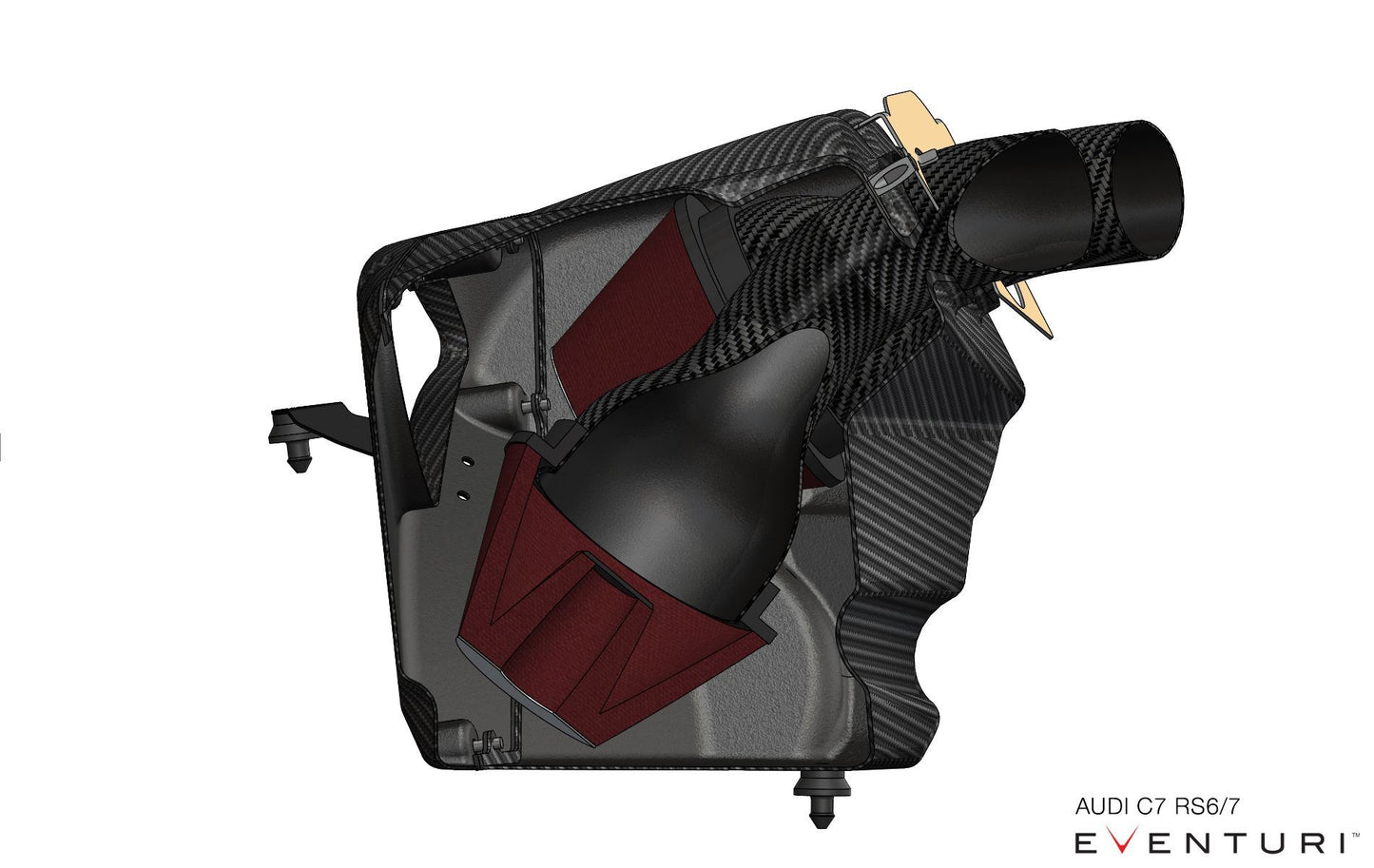 Eventuri Carbon Ansaugsystem für Audi C7 RS6 RS7