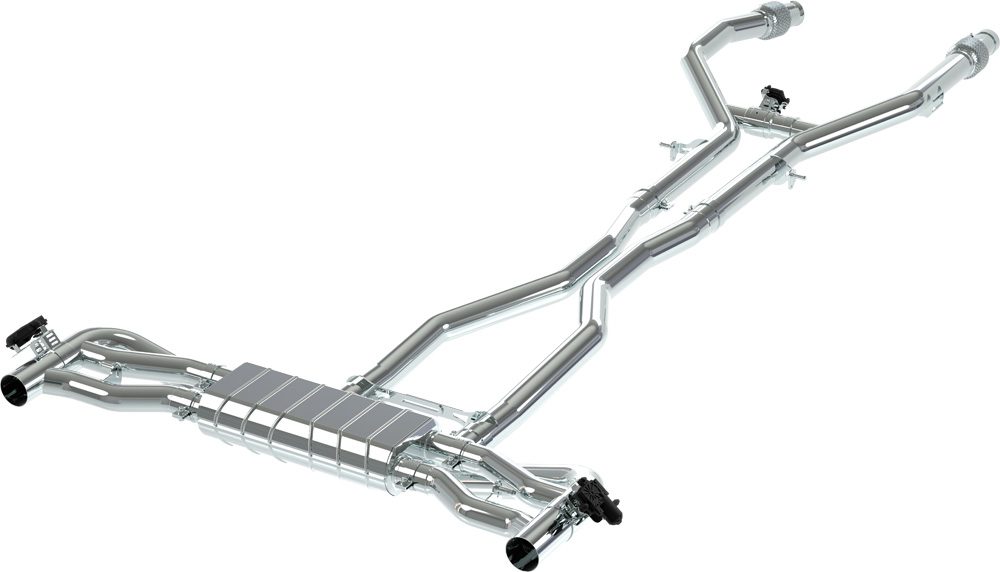 Gepfeffert.com Abgasanlage für Mercedes GLE63 / S AMG V167