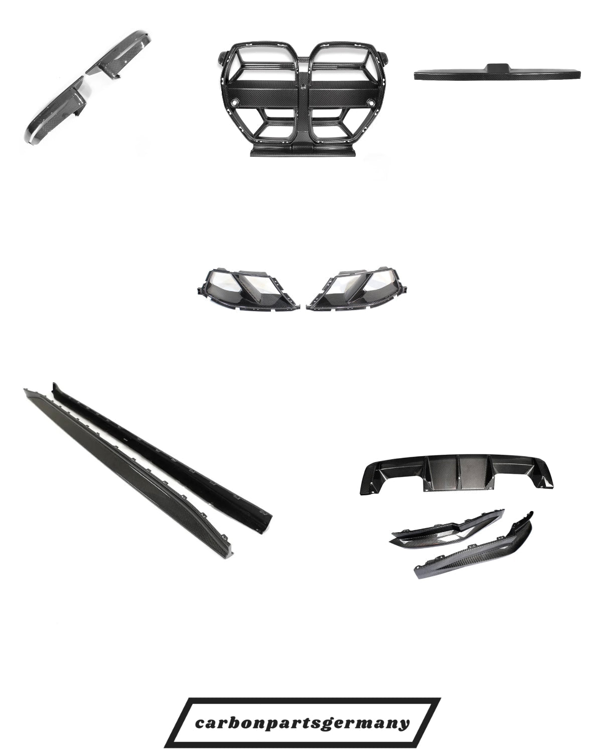 CPG BMW M3 G80 G81 / M4 G82 G83 OEM Style Kit DRY Carbon - gepfeffert.com