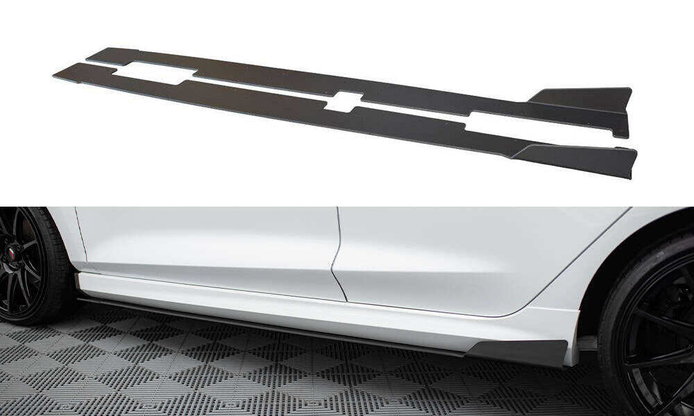 Maxton Sport Seitenschweller Ansatz für V.1 für Ford Fiesta Mk8 ST / ST-Line